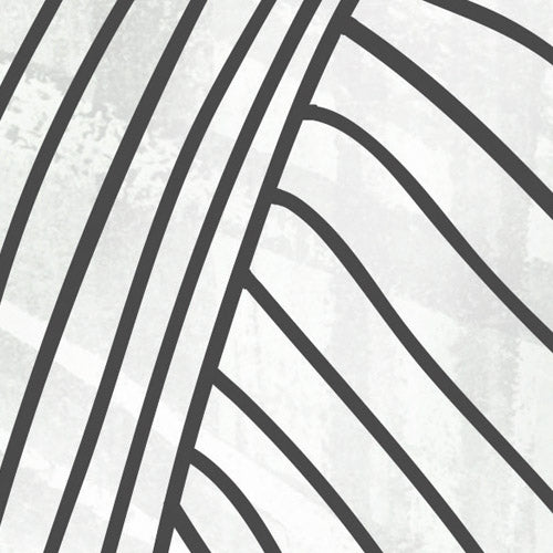 Komar NEU | Digitaldruck Vlies Fototapete - Linierte Lilien - Größe 400 x 250 cm