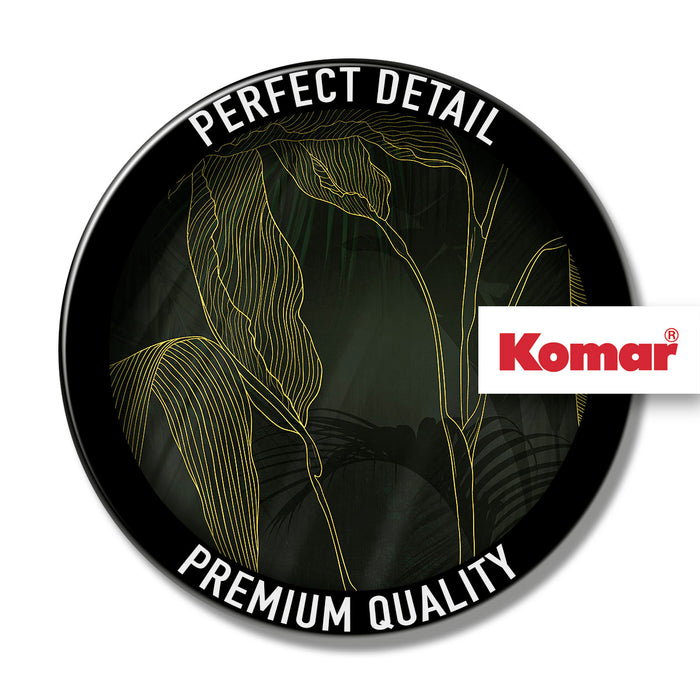 Komar NEU | Digitaldruck Vlies Fototapete - Darkest Green - Größe 400 x 250 cm