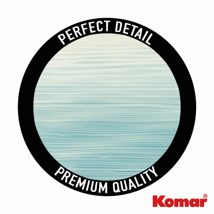 Komar NEU | Digitaldruck Vlies Fototapete - La Mer Bleue - Größe 400 x 250 cm