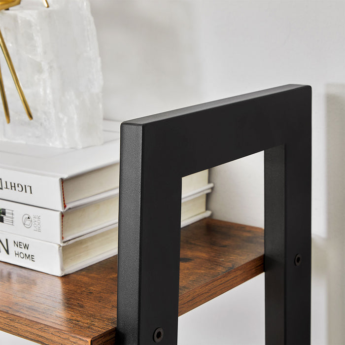 NEU | VASAGLE | Industrie-Design Leiterregal 4 Ablagen