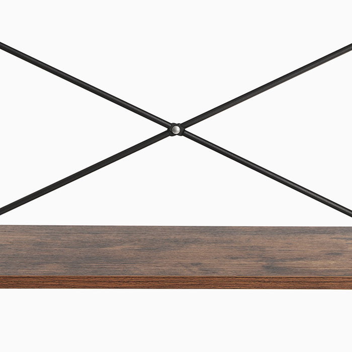 VASAGLE | Industrie-Design Leiterregal 5 Ablagen