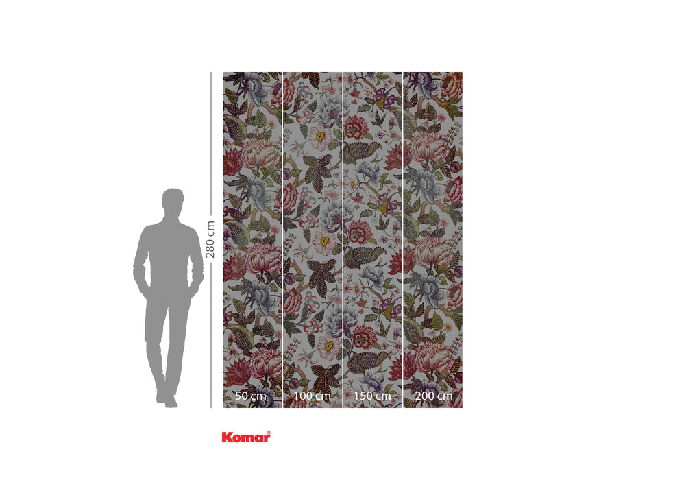 Digitaldruck Vlies Fototapete | Fleurs de Rêve | 200 x 280 cm