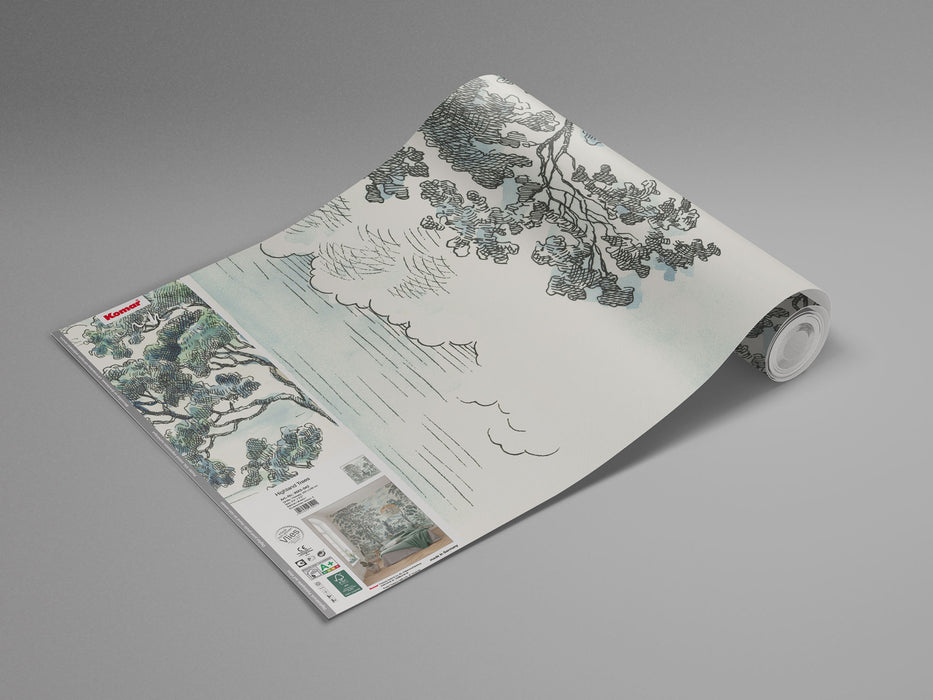 Digitaldruck Vlies Fototapete | Highland Trees | 250 x 280 cm