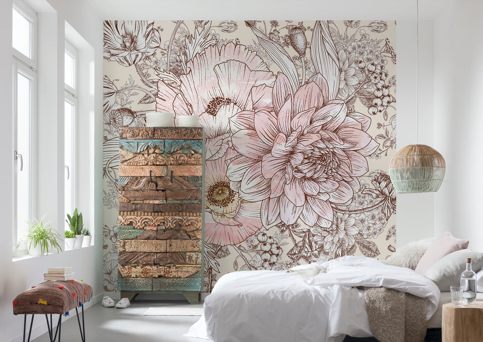 Digitaldruck Vlies Fototapete | Allegra | 300 x 280 cm