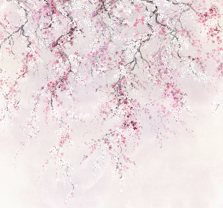 Digitaldruck Vlies Fototapete | Kirschblüten | 300 x 280 cm