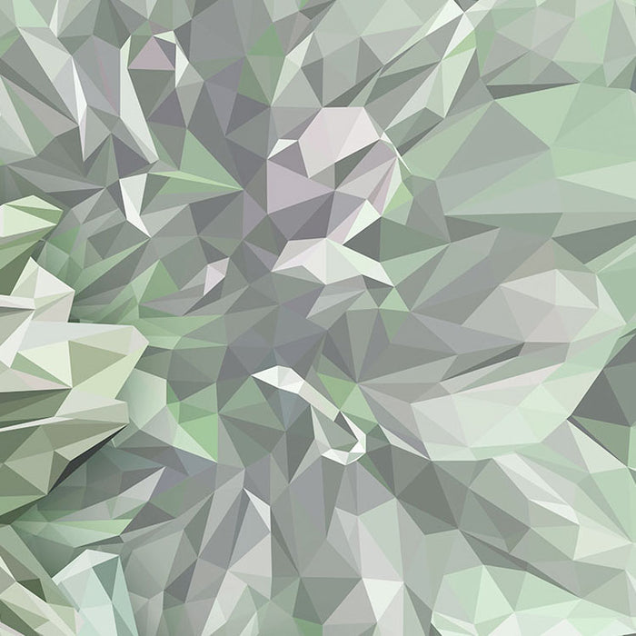 Digitaldruck Vlies Fototapete | Emerald Flowers | 300 x 280 cm