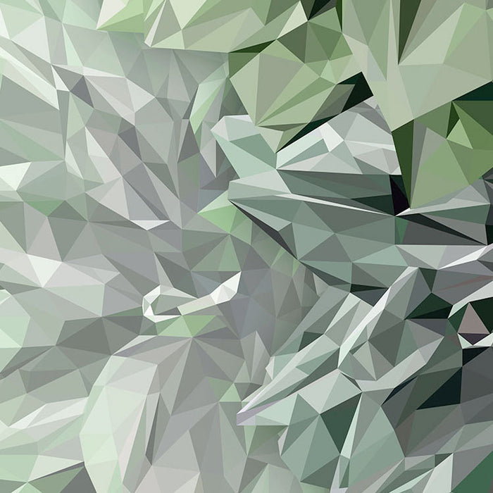 Digitaldruck Vlies Fototapete | Emerald Flowers | 300 x 280 cm