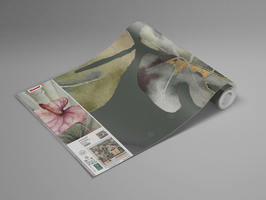 Digitaldruck Vlies Fototapete | Monsterawelt | 300 x 280 cm