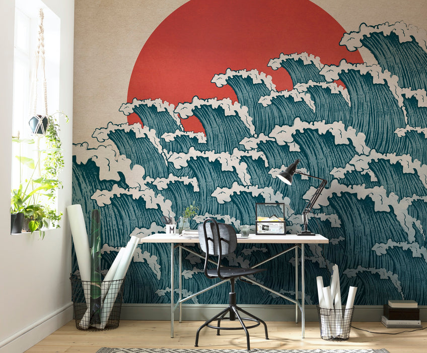 Digitaldruck Vlies Fototapete | Nami | 300 x 280 cm