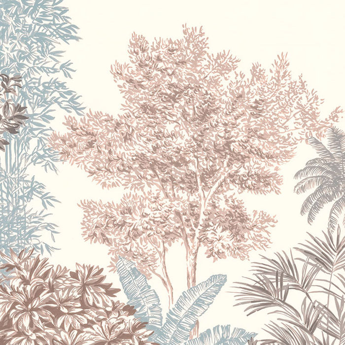 Digitaldruck Vlies Fototapete | Painted Trees | 400 x 280 cm