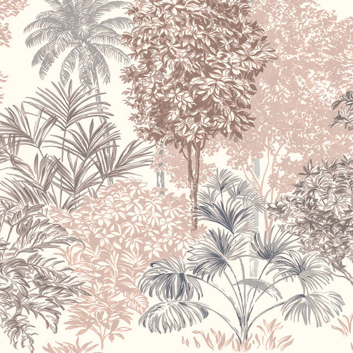 Digitaldruck Vlies Fototapete | Painted Trees | 400 x 280 cm