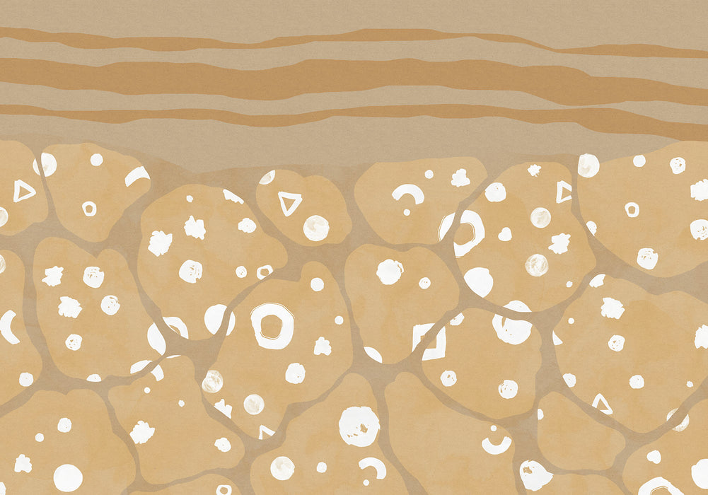 Digitaldruck Vlies Fototapete | Subsoil | 400 x 280 cm