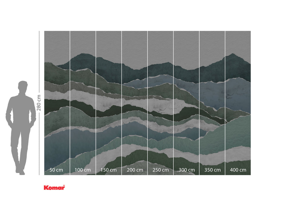 Digitaldruck Vlies Fototapete | Sierra | 400 x 280 cm