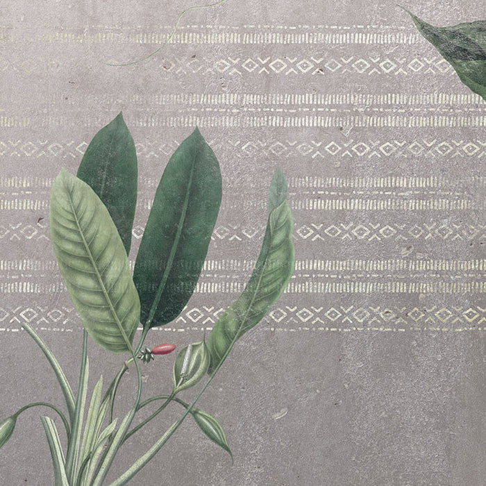 Digitaldruck Vlies Fototapete | Tropic Concrete | 400 x 280 cm
