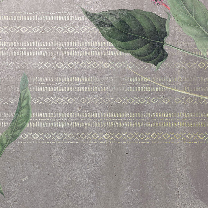 Digitaldruck Vlies Fototapete | Tropic Concrete | 400 x 280 cm