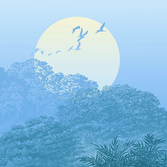 Digitaldruck Vlies Fototapete | Deep in the Jungle | 400 x 280 cm