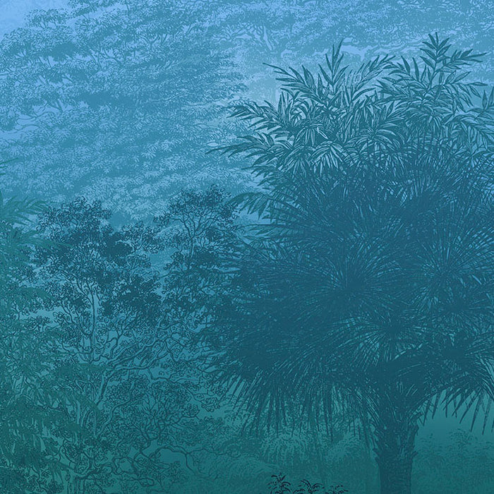 Digitaldruck Vlies Fototapete | Deep in the Jungle | 400 x 280 cm