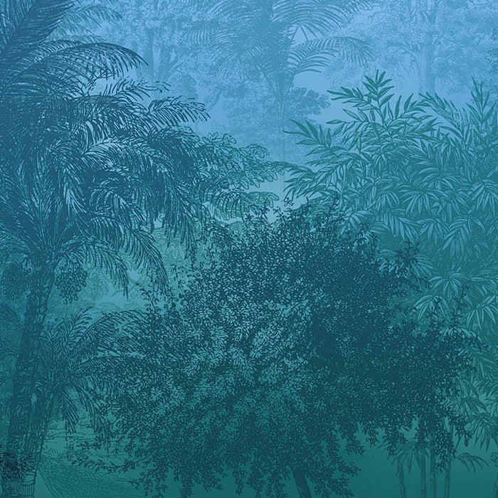 Digitaldruck Vlies Fototapete | Deep in the Jungle | 400 x 280 cm