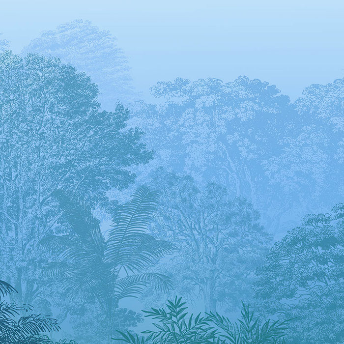 Digitaldruck Vlies Fototapete | Deep in the Jungle | 400 x 280 cm