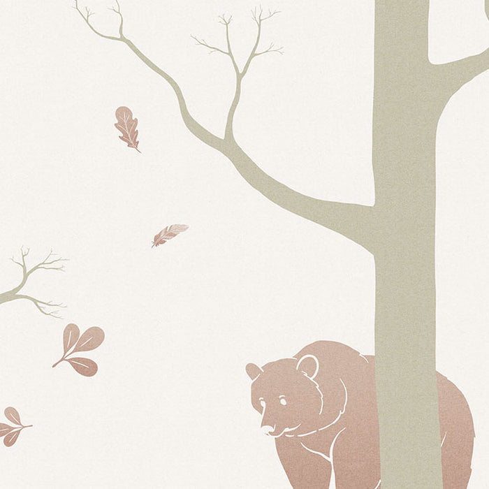 Digitaldruck Vlies Fototapete | Forest Animals | 400 x 280 cm