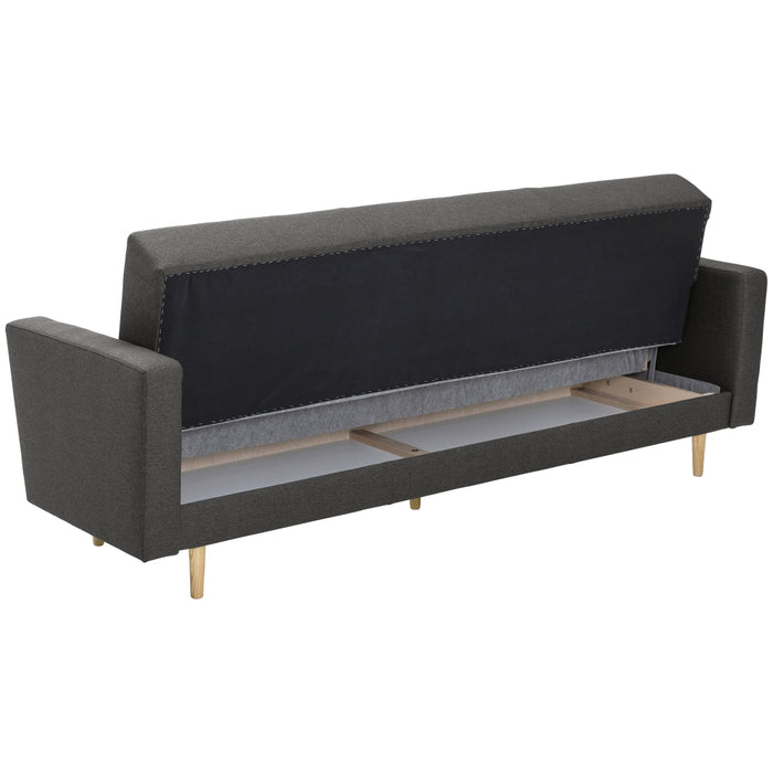 NEU Max Winzer | Jasmin | Sofa | Sofa 3-Sitzer mit Bettfunktion | Flachgewebe | Füße Esche Natur (konisch rund)