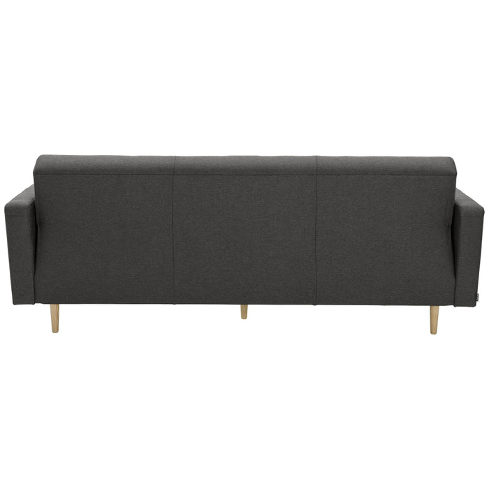 NEU Max Winzer | Jasmin | Sofa | Sofa 3-Sitzer mit Bettfunktion | Flachgewebe | Füße Esche Natur (konisch rund)