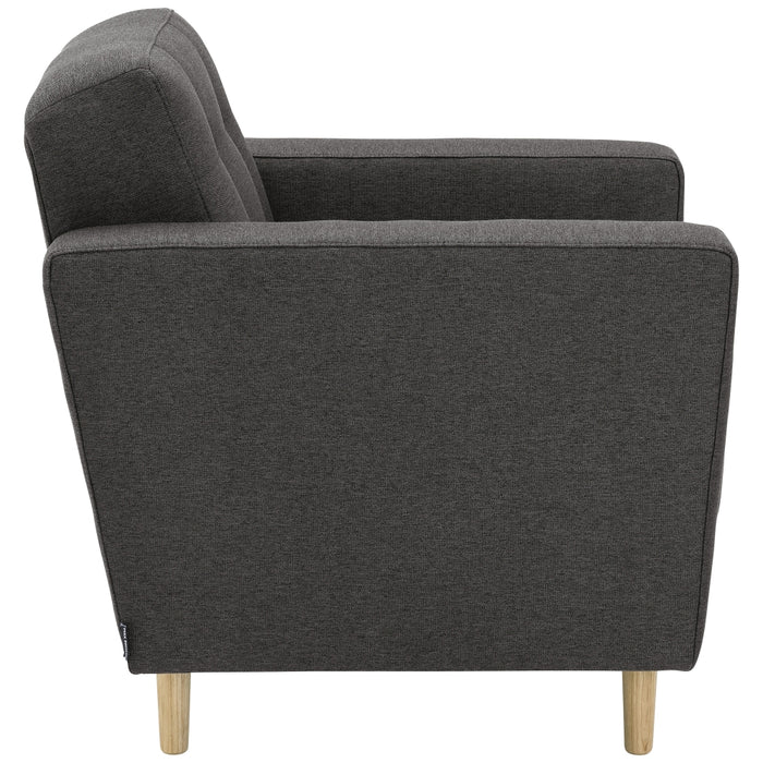 NEU Max Winzer | Jasmin | Sessel | Flachgewebe | Füße Esche Natur (konisch rund)