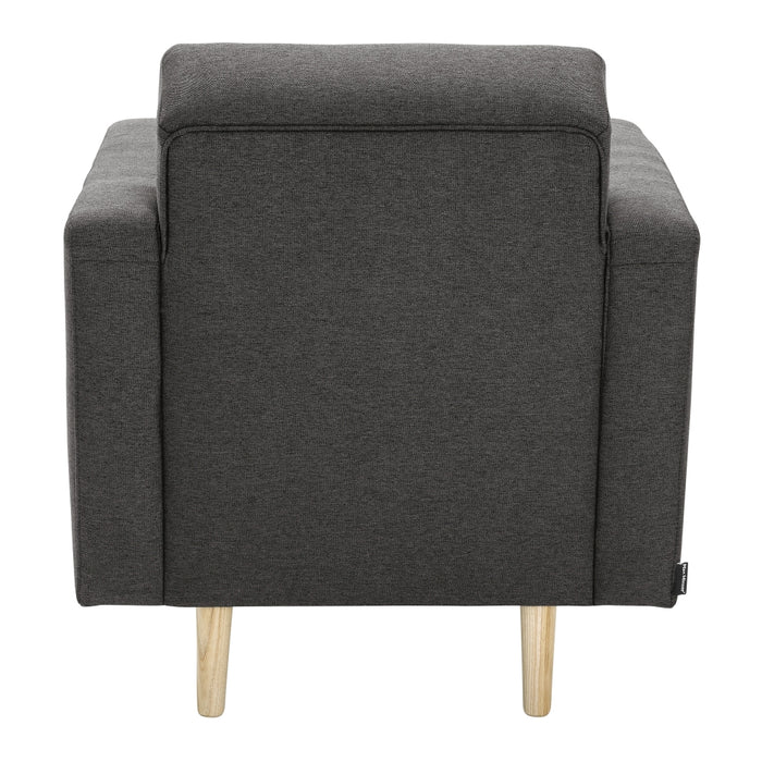 NEU Max Winzer | Jasmin | Sessel | Flachgewebe | Füße Esche Natur (konisch rund)