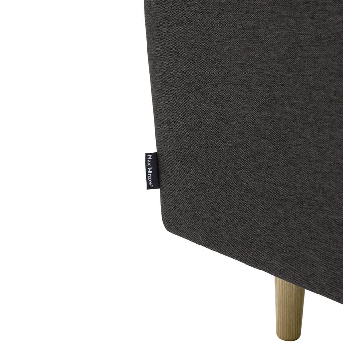 NEU Max Winzer | Jasmin | Sofa | Sofa 2-Sitzer | Flachgewebe | Füße Esche Natur (konisch rund)