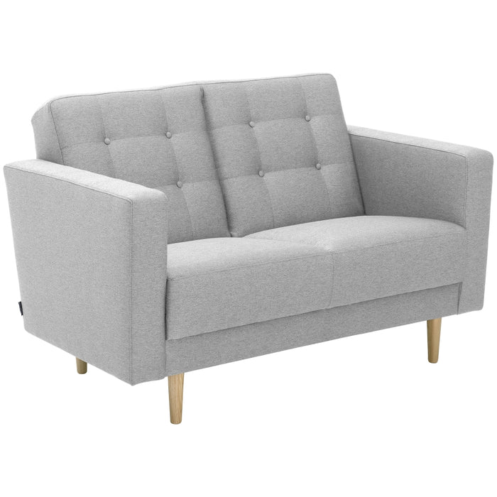 NEU Max Winzer | Jasmin | Sofa | Sofa 2-Sitzer | Flachgewebe | Füße Esche Natur (konisch rund)