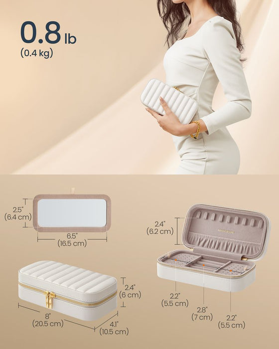 AUSLAUF SONGMICS HOME | SONGMICSHOME ANAH Collection - Travel Jewelry Box