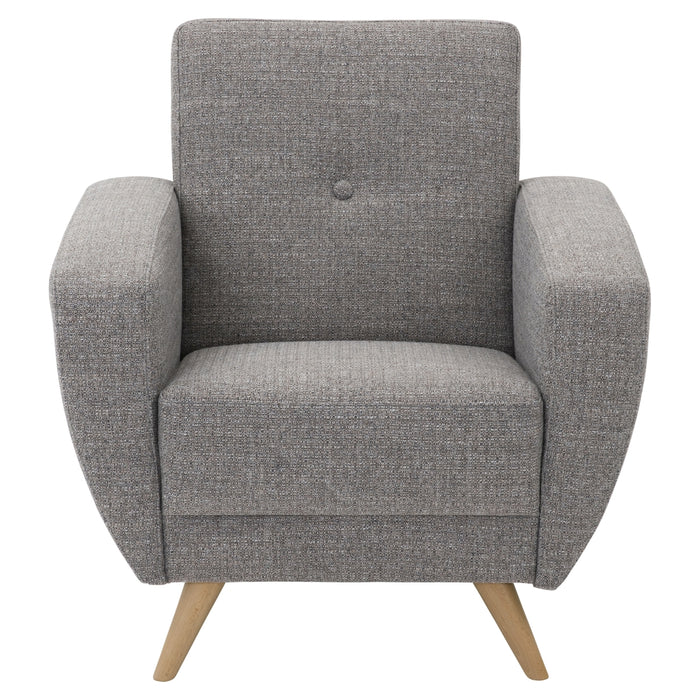 Jerry | Sessel | Flachgewebe | Grau