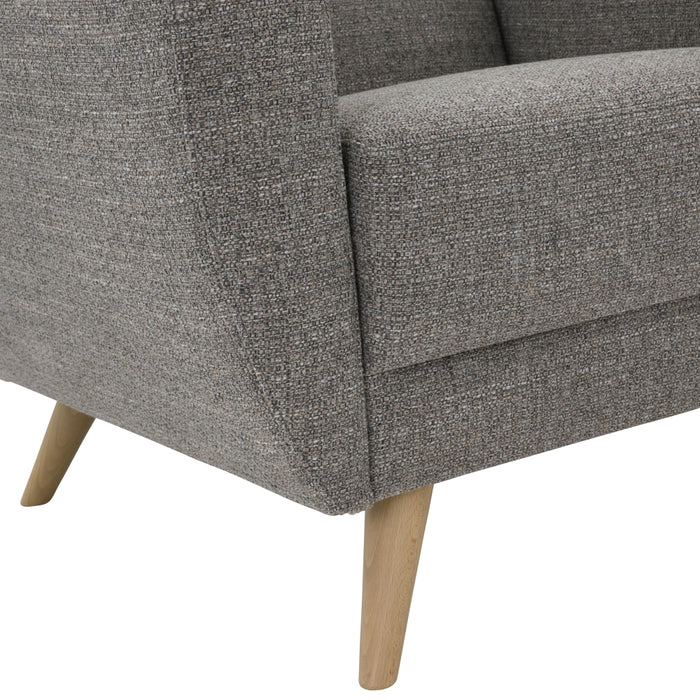 Jerry | Sessel | Flachgewebe | Grau