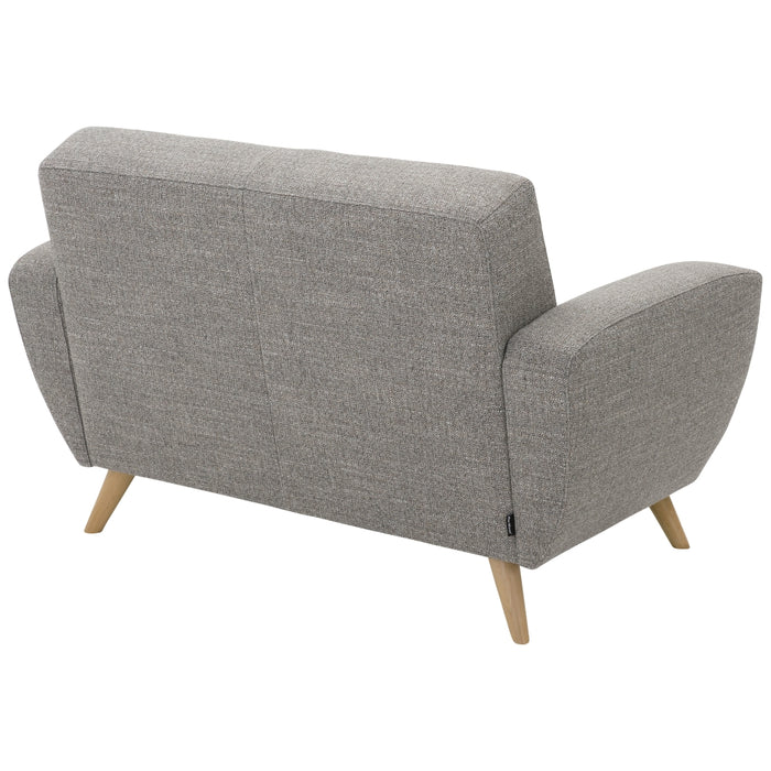 Jerry | Sofa 2-Sitzer | Flachgewebe | Grau