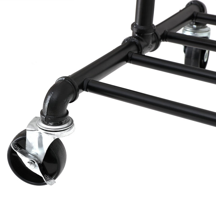 NEU | SONGMICS | Kleiderstange aus Metall Schwarz