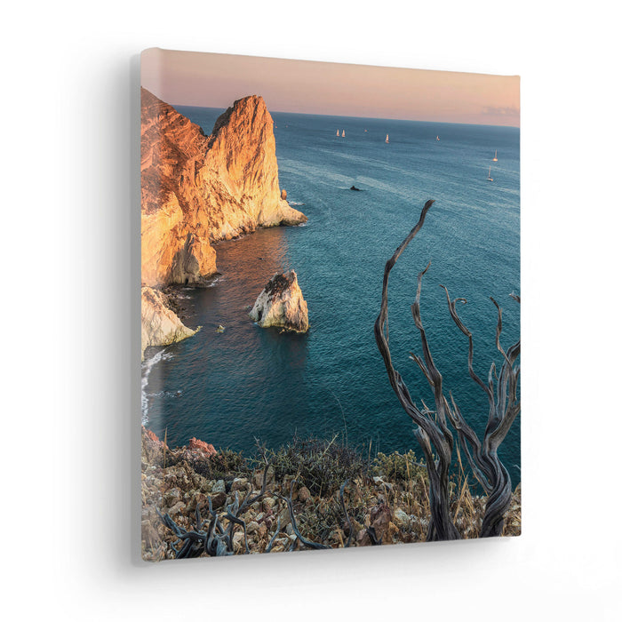 Keilrahmenbild | Steep Cove | 30 x 30 cm