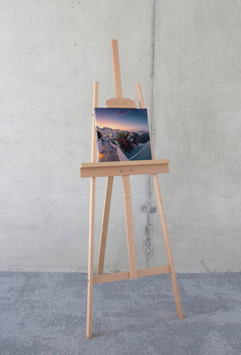 Keilrahmenbild | Fira to Oia | 30 x 30 cm