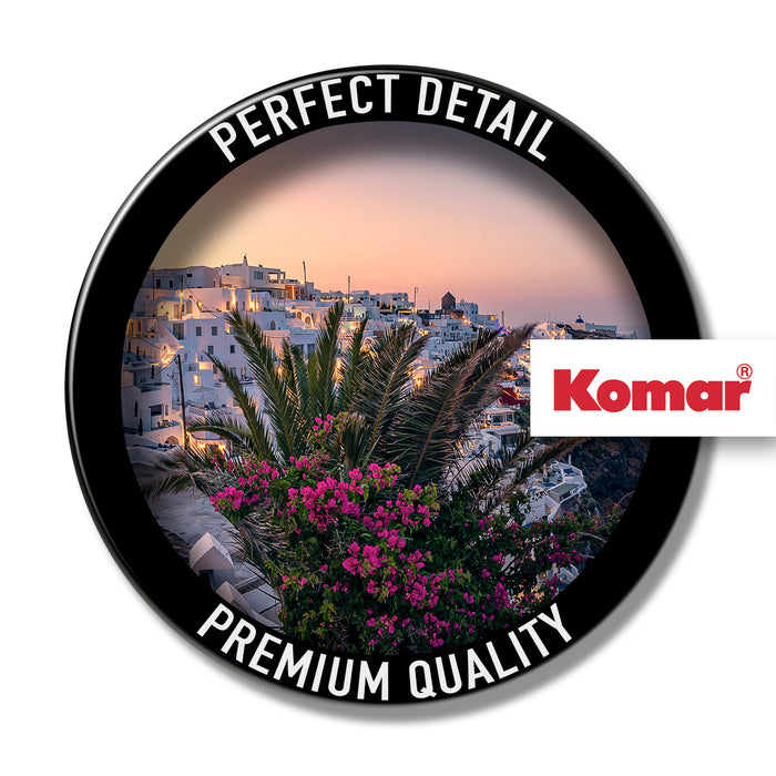 Komar NEU | Keilrahmenbild - Fira to Oia - Größe 30 x 30 cm