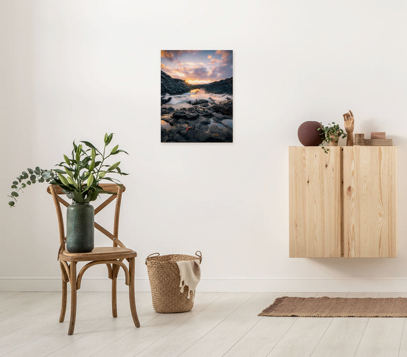 Keilrahmenbild | Golden Eye | 30 x 40 cm