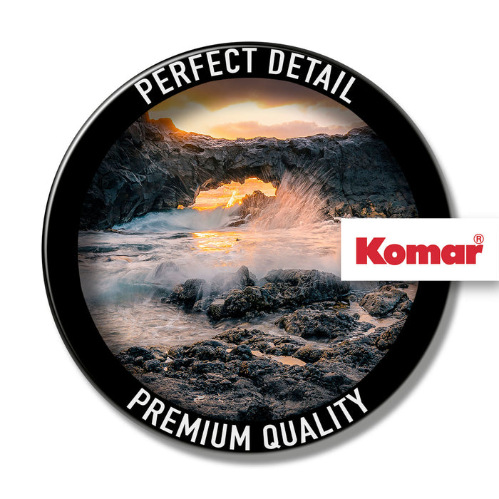 Komar NEU | Keilrahmenbild - Golden Eye - Größe 30 x 40 cm