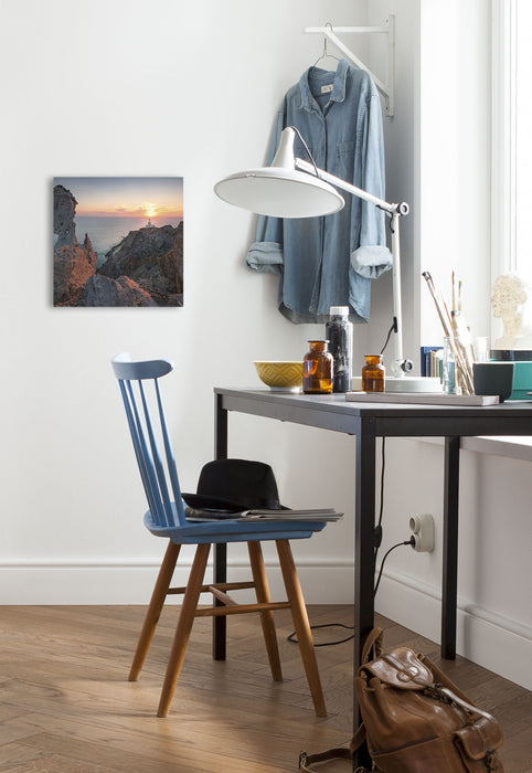 Komar NEU | Keilrahmenbild - Lighthouse - Größe 40 x 40 cm