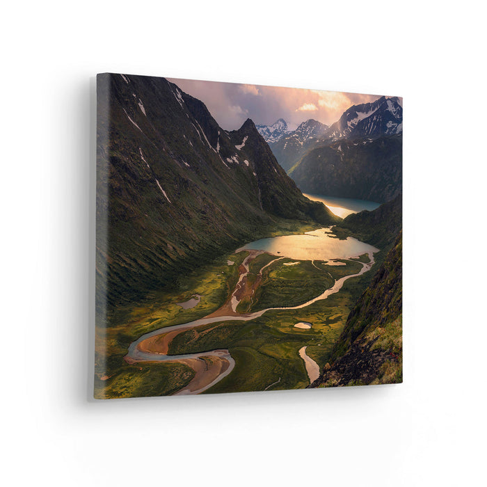 Komar NEU | Keilrahmenbild - Northern Light - Größe 40 x 30 cm