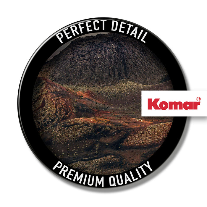 Komar NEU | Keilrahmenbild - Vulkanland - Größe 40 x 40 cm