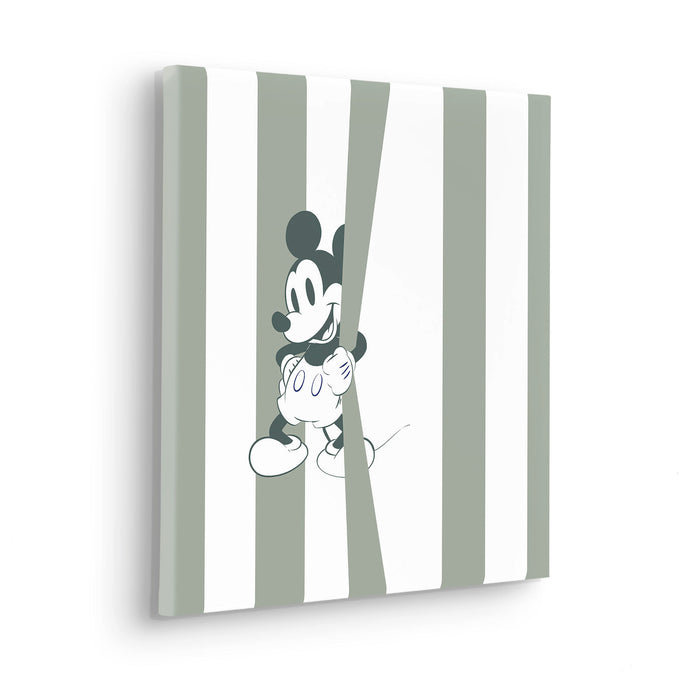 Komar NEU | Keilrahmenbild - Mickey Be Yourself - Größe 40 x 40 cm