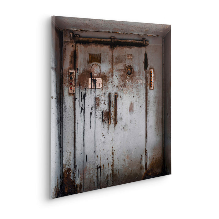 Keilrahmenbild | Doorface | 60 x 60 cm