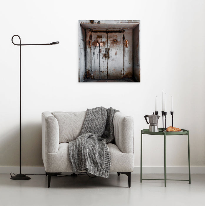 Keilrahmenbild | Doorface | 60 x 60 cm