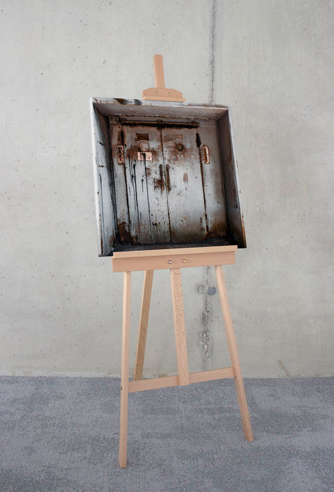 Keilrahmenbild | Doorface | 60 x 60 cm