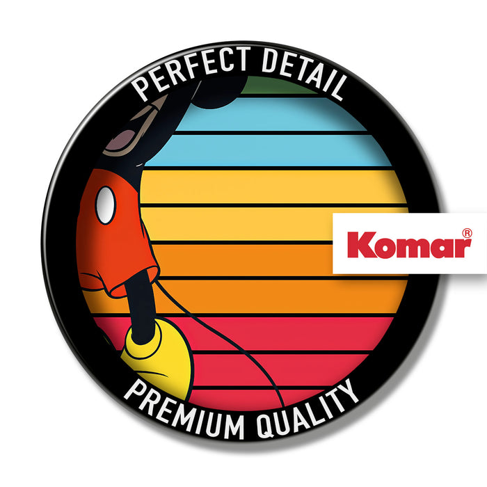 Komar NEU | Keilrahmenbild - Mickey Band of Color - Größe 30 x 40 cm