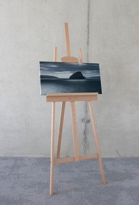 Keilrahmenbild | Silver Sea | 60 x 30 cm