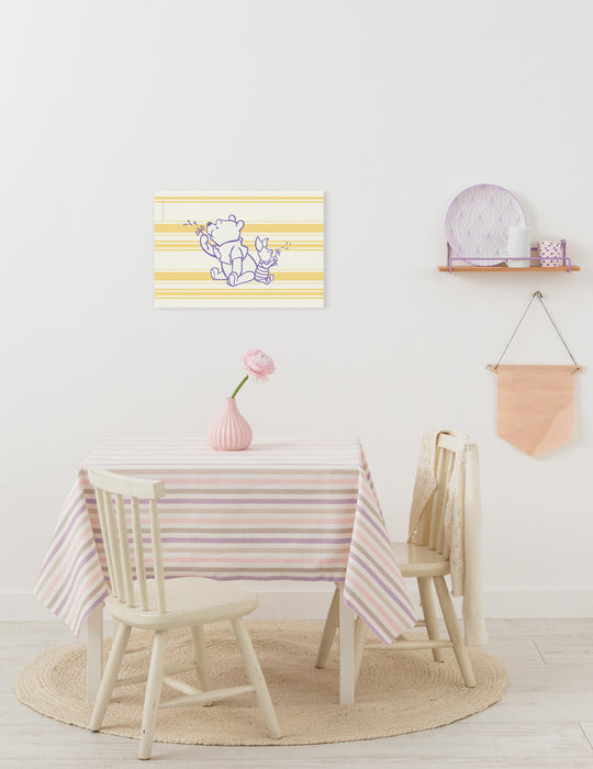 Keilrahmenbild | Winnie the Pooh Dandelions | 40 x 60 cm